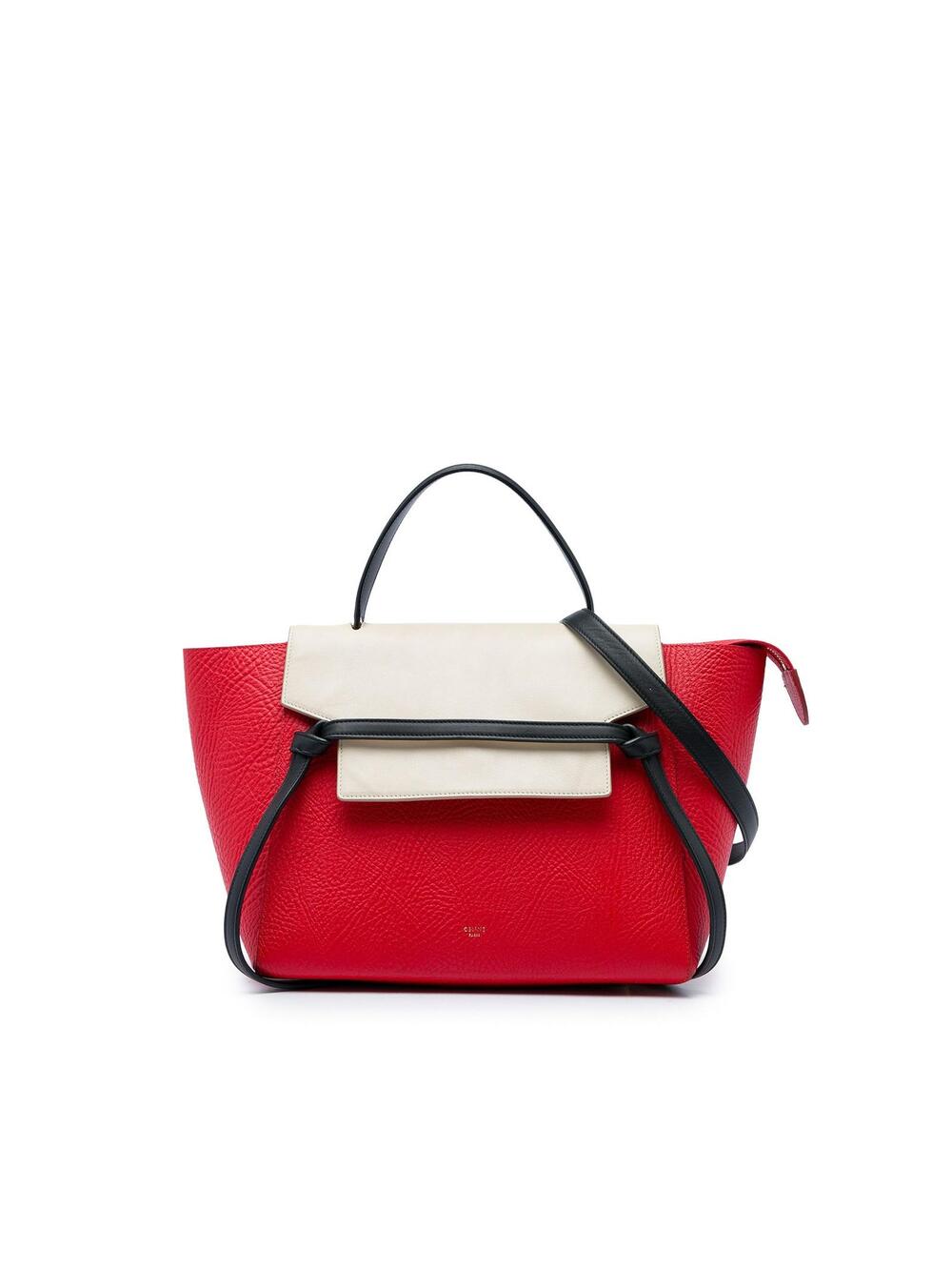 Celine Mini Tricolor Grained Calfskin #348109C96B